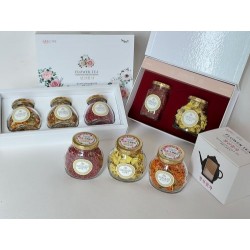 정선 꽃차 사각병 200ml / 정선 꽃차 타원병 250ml